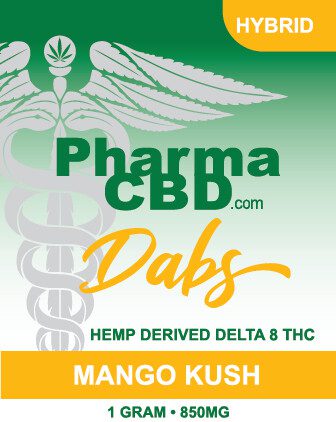 PharmaCBD Delta-8-THC 1 gram Dabs - Mango Kush