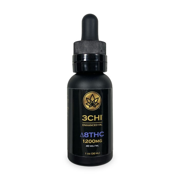 3Chi Delta-8 Tincture (1200 mg Delta-8-THC) A