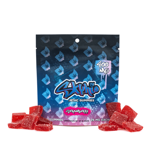 3Chi Skyhio Delta 8 Strawberry Gummies (400 mg Total Delta 8 THC) - Combo