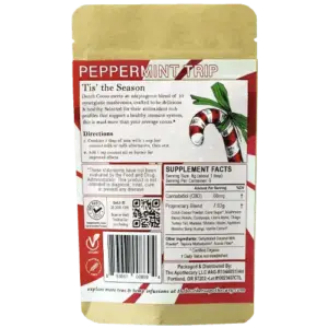 The Brothers Apothecary Peppermint Treat CBD Hot Cocoa - Back