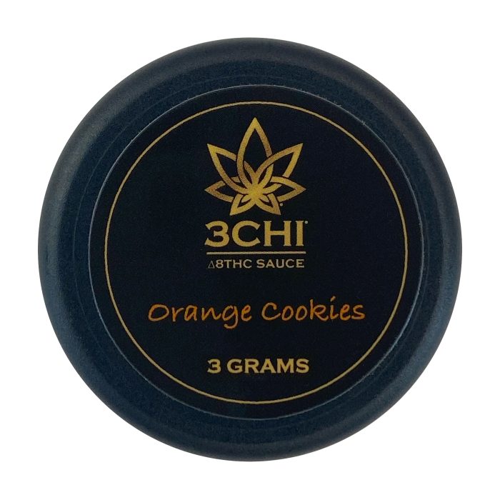3Chi Delta-8 Orange Cookies Dabs Sauce 3 gram