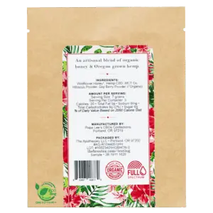 The Brothers Apothecary Highbiscus & Goji Berry CBD Honey Back