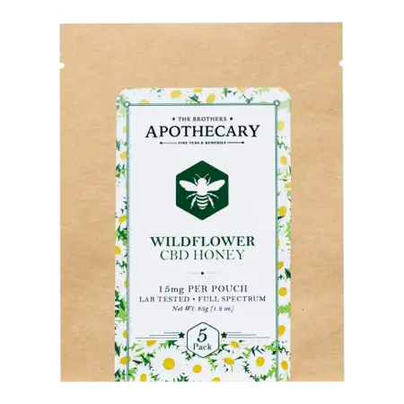 The Brothers Apothecary Wildflower CBD Honey Front