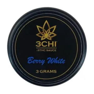 3Chi Delta-8 Berry White Dabs Sauce 3 gram