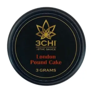 3Chi Delta 8 Dabs Sauce - London Pound Cake (1 or 3 grams Delta 8 THC) - Image 2
