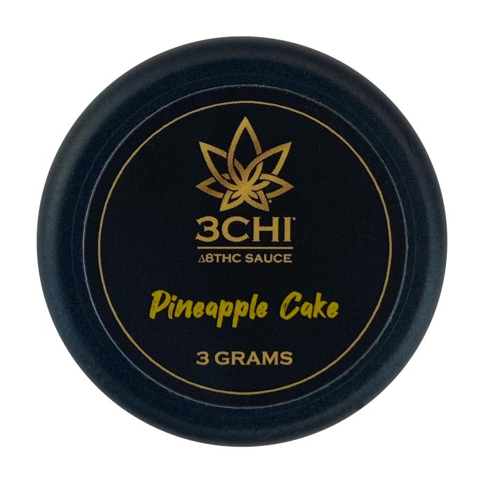 3Chi Delta-8 Pineapple Cake Dabs Sauce 3 gram