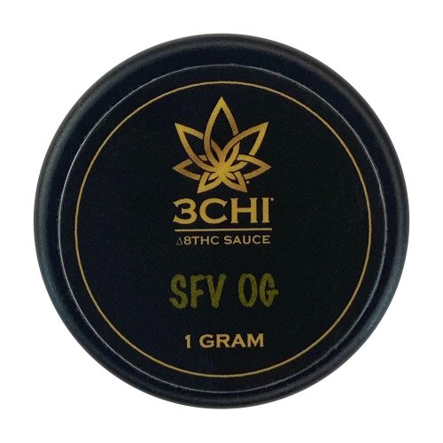 3Chi Delta-8 SFV OG Dabs Sauce 1 gram