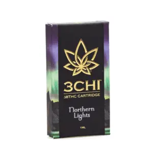 3Chi Delta-8-THC Vape Cartridge - Northern Lights - Box Front