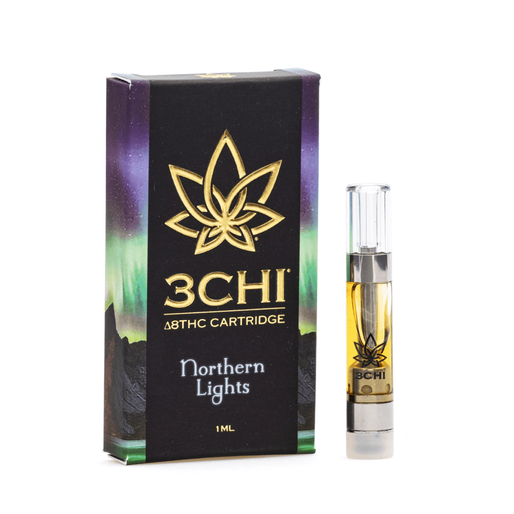 Shop 3Chi Northern Lights Delta 8 Vape Carts Online | CannaBuddy