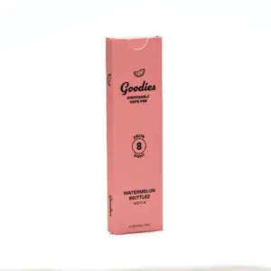 Goodies Watermelon Skittlez Delta-8-THC Disposable Vape - Box Front