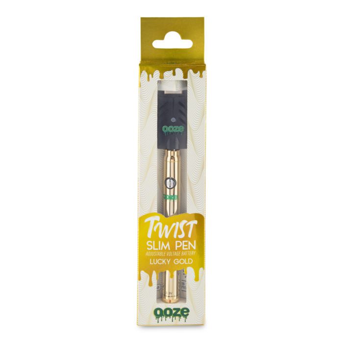 Ooze Slim Pen Twist - Gold Box