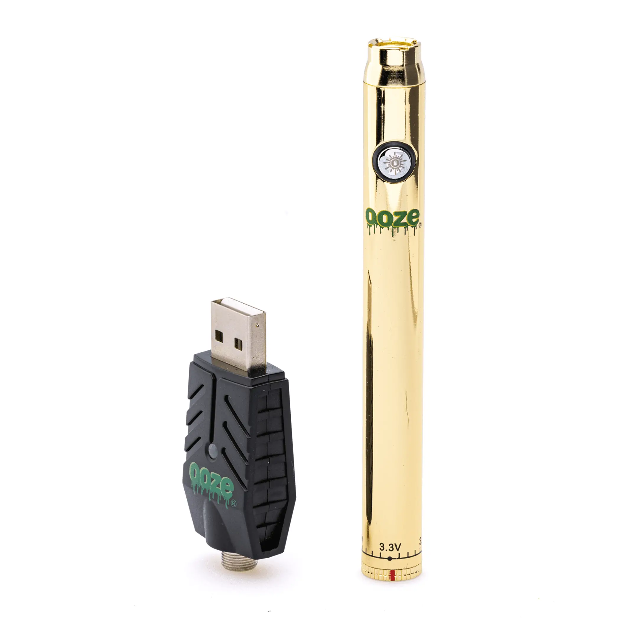 Shop Ooze Slim Twist Pen Vape Battery - Lucky Gold Online