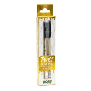 Ooze Slim Twist Pen Vape Battery - Lucky Gold - Image 3