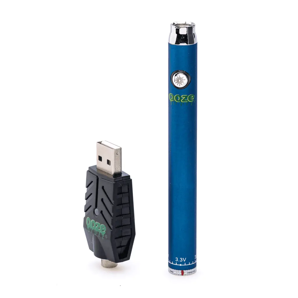 Ooze Slim Twist Pen Vape Battery – Sapphire Blue - Product
