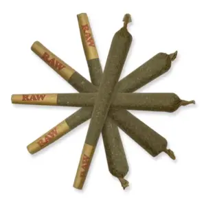 5 CBD Hemp Flower Pre-Rolls Sampler Pack A