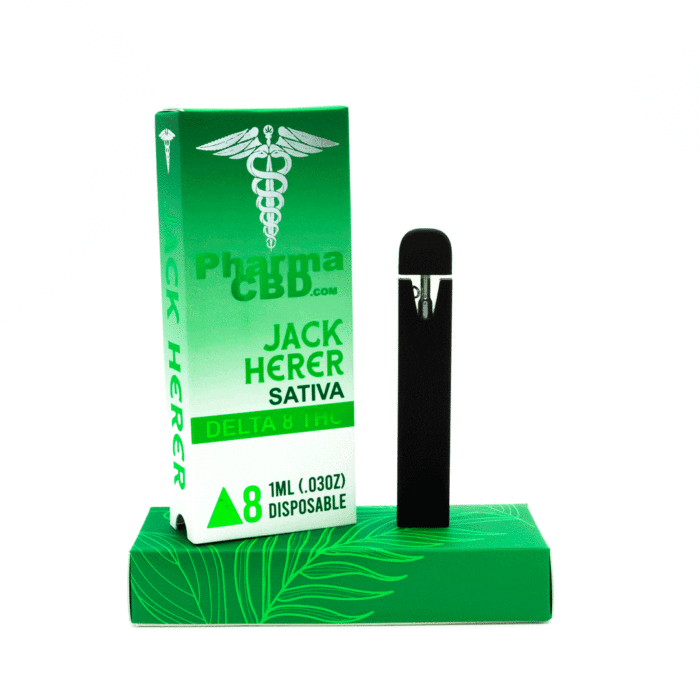 PharmaCBD Jack Herer Delta 8-THC Disposable Vape Pen
