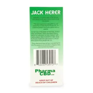 PharmaCBD Delta 8 THC Disposable Vape Pen - Jack Herer - Image 2