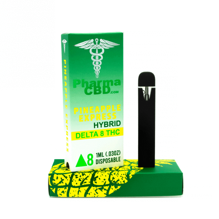 PharmaCBD Pineapple Express Delta-8-THC Disposable Vape Pen