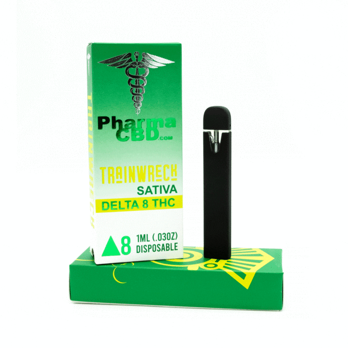 PharmaCBD Trainwreck Delta-8-THC Disposable Vape Pen