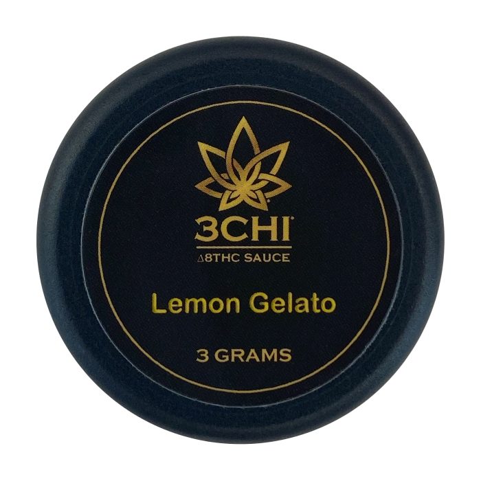 3Chi Delta-8 Lemon Gelato Dabs Sauce 3 gram