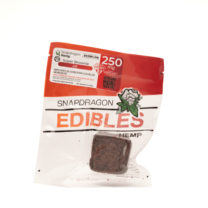 Snapdragon High Potency Delta-8-THC Brownie - Package