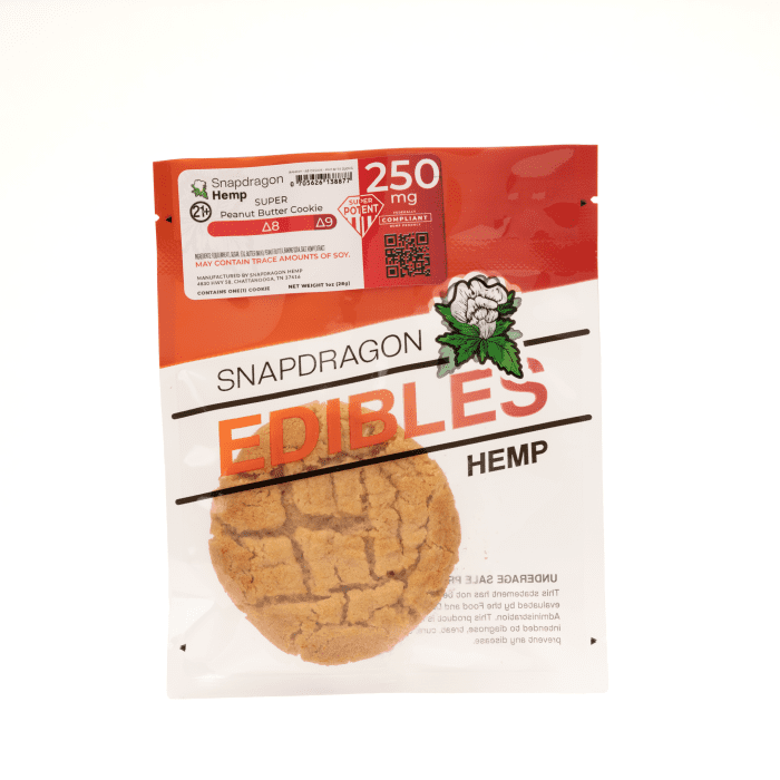 Snapdragon High Potency Delta-8-THC Peanut Butter Cookie - Package