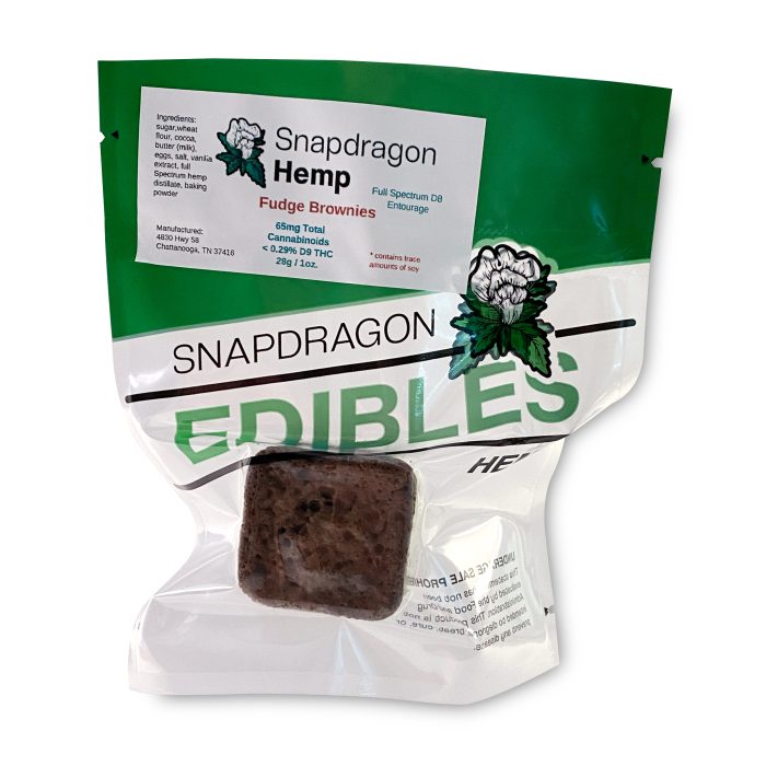 Snapdragon Delta-8-THC Brownie Bite Package Front