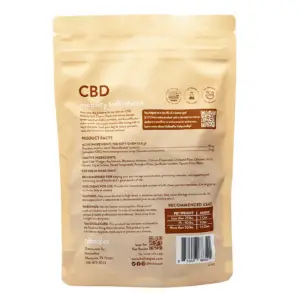 HolistaPet CBD Mobility Soft Chews for Dogs (300 mg Total CBD) - Bag Back