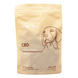 HolistaPet CBD Mobility Soft Chews for Dogs (300 mg Total CBD) - Bag Front