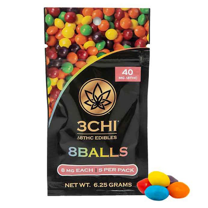 3Chi Delta 8balls-5Pack candy