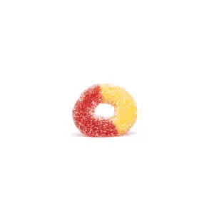 CannaBuddy High Potency Delta-8 Peach Rings (500 mg Total Delta-8-THC) - Single