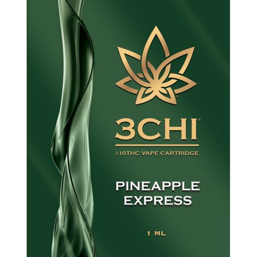 3Chi Delta-10 Vape Cartridge - Pineapple Express