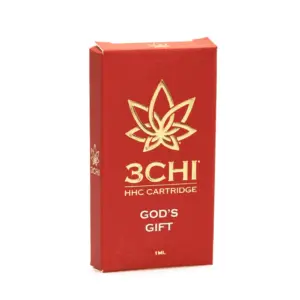 3Chi HHC Vape Cartridge - God's Gift - Image 2