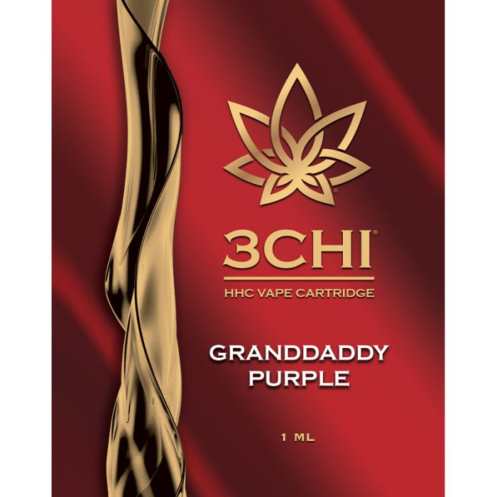 3Chi HHC Vape Cartridge - Granddaddy Purple