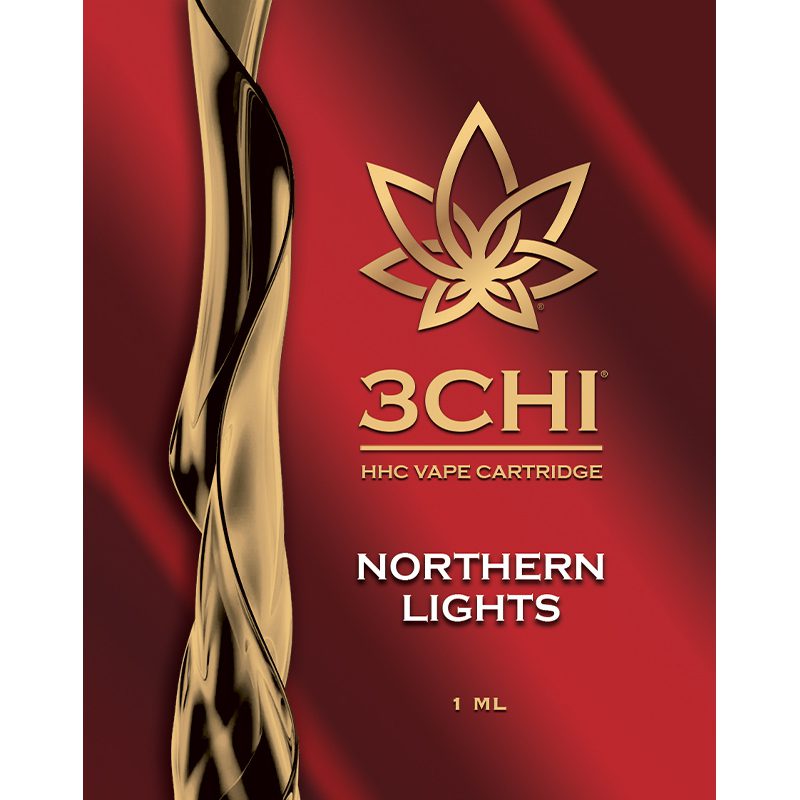 Shop 3Chi HHC Vape Cartridge - Northern Lights Online