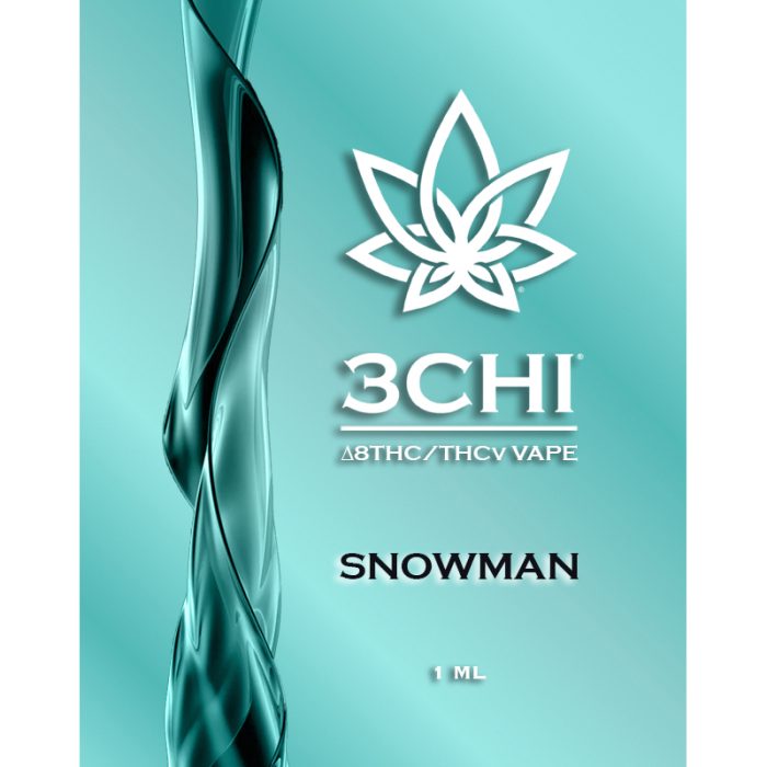 3Chi THCV Vape Cartridge - Snowman