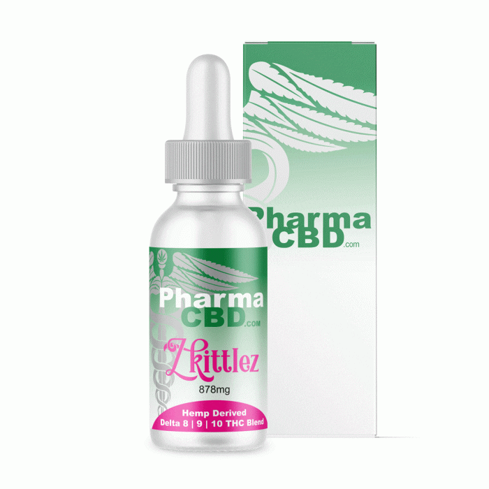 PharmaCBD Triple THC Blend Tincture - Zkittlez