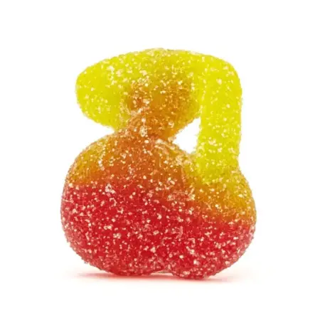 CannaBuddy Delta-8 Delta-9 Cherry Sours (300 mg Total Delta-8-THC + 300 mg Total Delta-9-THC) - Single