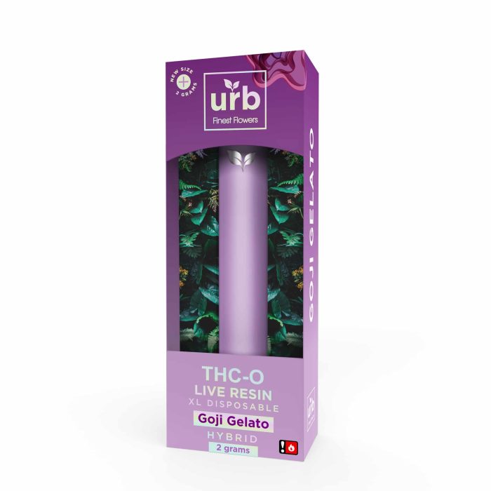 Urb Live Resin THC-O Disposable Vape - Goji Gelato