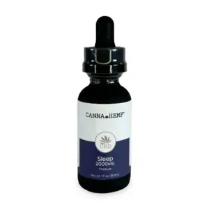 Canna Hemp Sleep Tincture 2000 mg CBD Bottle Front