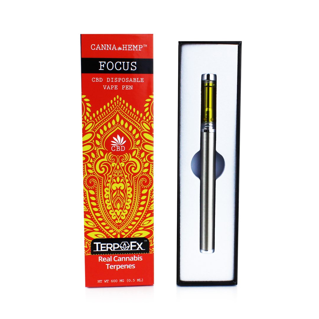 Shop Canna Hemp Focus CBD Disposable Vape Pen Online