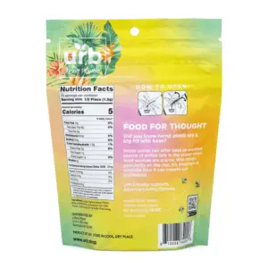 Urb Delta 8 Delta 10 Gummies - Tropical Lush (1575 mg Total Delta 8 THC + 175 mg Total Delta 10 THC - Bag Back