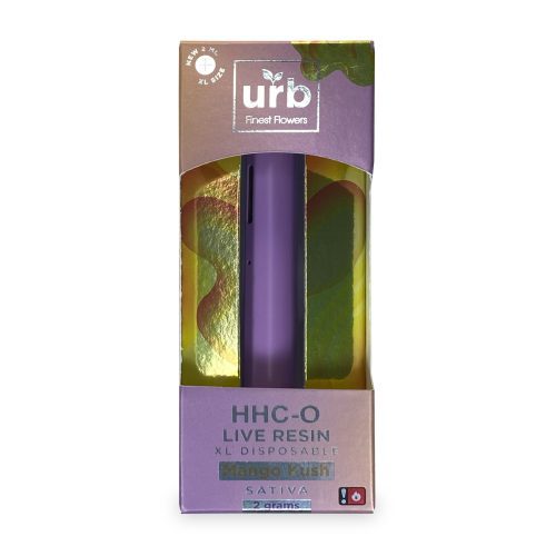 Urb HHC-O Live Resin Disposable Vape – Mango Kush A