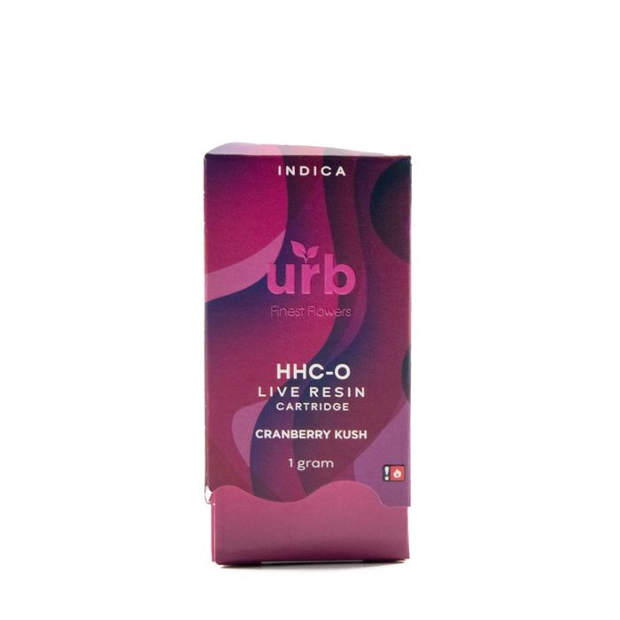 Urb HHC-O Live Resin Vape Cartridge - Cranberry Kush