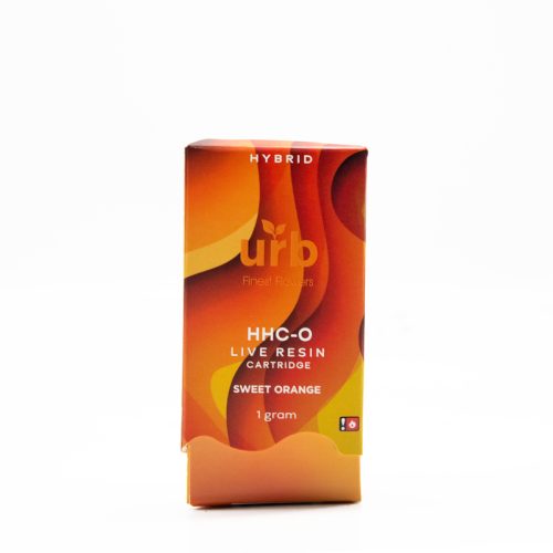 Urb HHC-O Live Resin Vape Cartridge - Sweet Orange