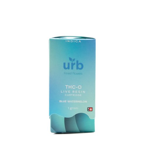 Urb Live Resin THC-O Vape Cartridge - Blue Watermelon