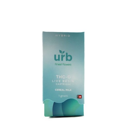 Urb Live Resin THC-O Vape Cartridge - Cereal Milk