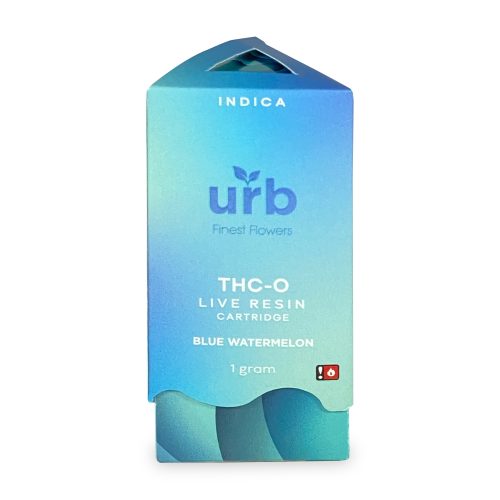 Urb Live Resin THC-O Vape Cartridge – Blue Watermelon A