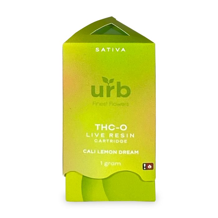 Urb Live Resin THC-O Vape Cartridge – Cali Lemon Dream A