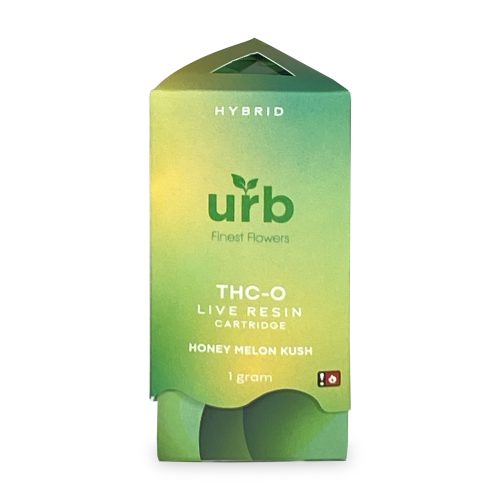 Urb Live Resin THC-O Vape Cartridge – Honey Melon Kush A
